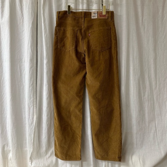 NWT LEVI'S Brown 'Corduroy 94 Baggy Jeans 30 RARE!! - Picture 2 of 6